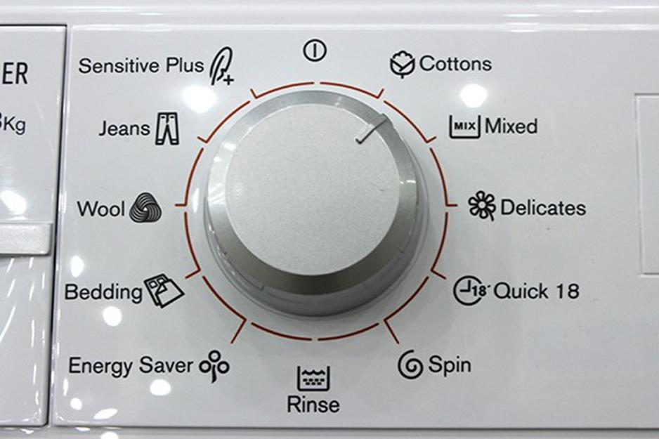Hình ảnh các nút lệnh trên máy giặt