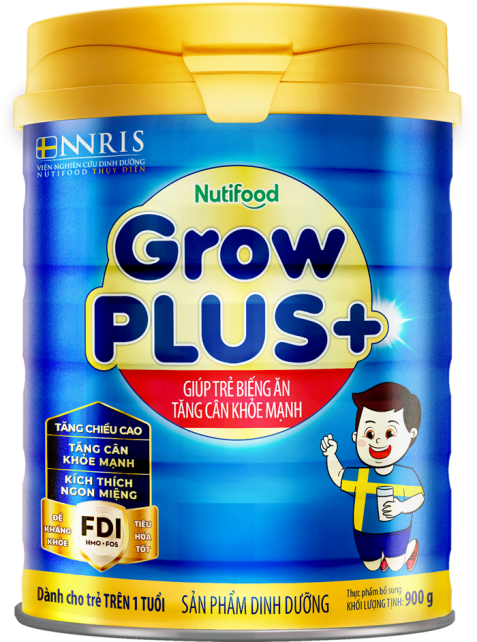 Grow Plus xanh giúp bé tăng trưởng toàn diện